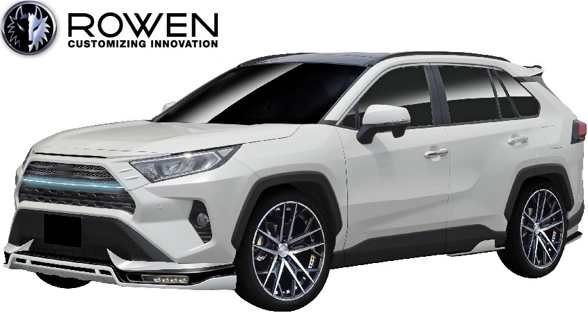 【M's】トヨタ RAV4 MXAA/AXAH54 (2019.4-) ROWEN リヤアンダーディフューザー／／FRP ロェン ロウェン ローウェン エアロ ラブ4 1T039P00_画像6