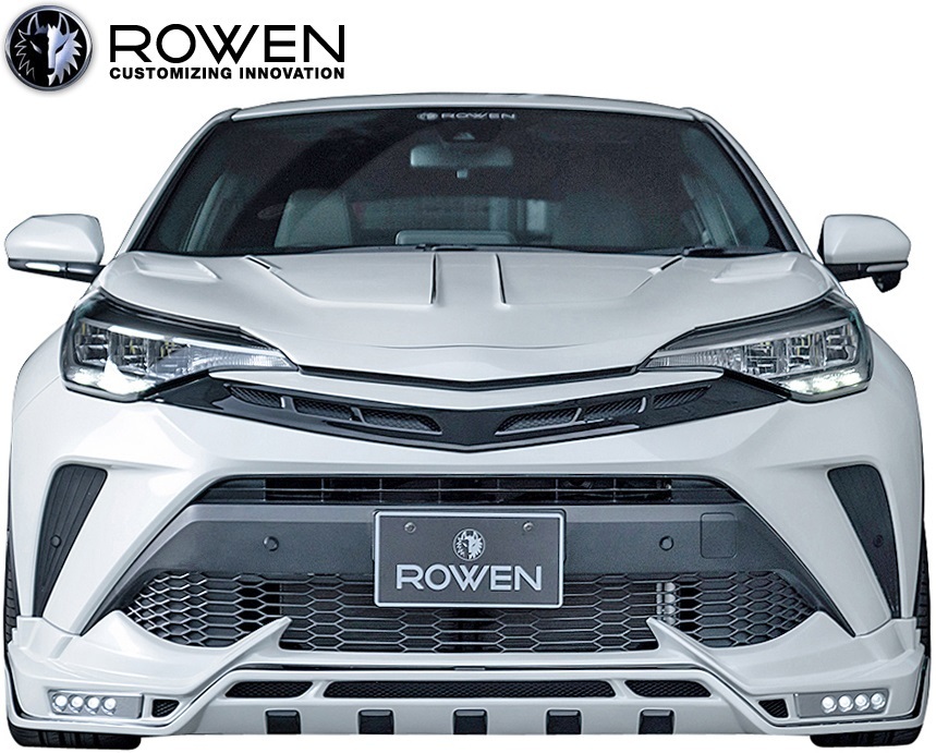 【M's】トヨタ 後期 C-HR S/S-T専用 (2019.10-) ROWEN リアアンダーディフューザー／／FRP ロェン ロウェン ローエン エアロ 1T026P00_画像6