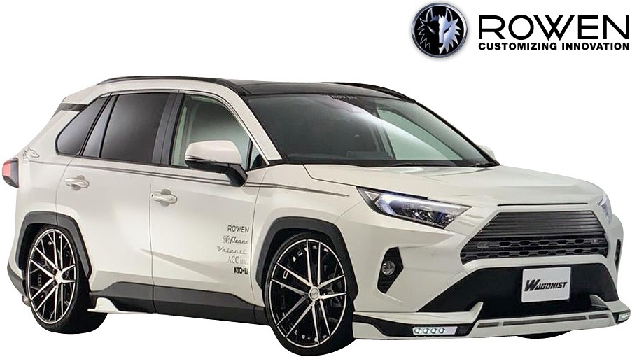 【M's】トヨタ RAV4 MXAA/AXAH54 (2019.4-) ROWEN リヤアンダーディフューザー／／FRP ロェン ロウェン ローウェン エアロ ラブ4 1T039P00_画像5