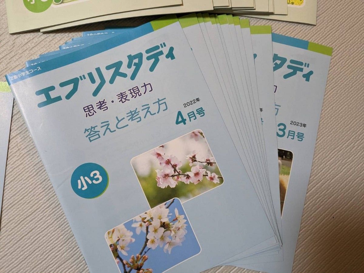 Z会 小3 1年分 ハイレベル(国算理社) 思考・表現力