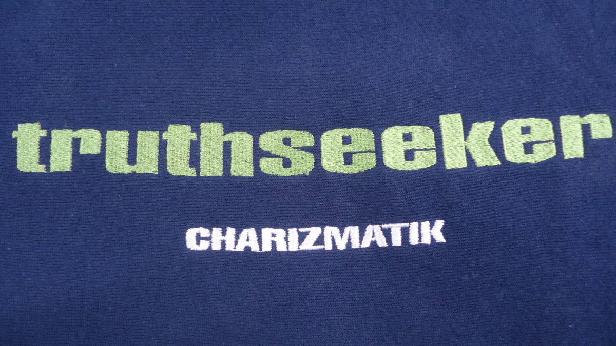 Charizmatik 旧モデル truthseeker CREW SWEAT 紺 M 半額以下 60%off カリスマティック レターパックプラス おてがる配送 匿名配送_画像3