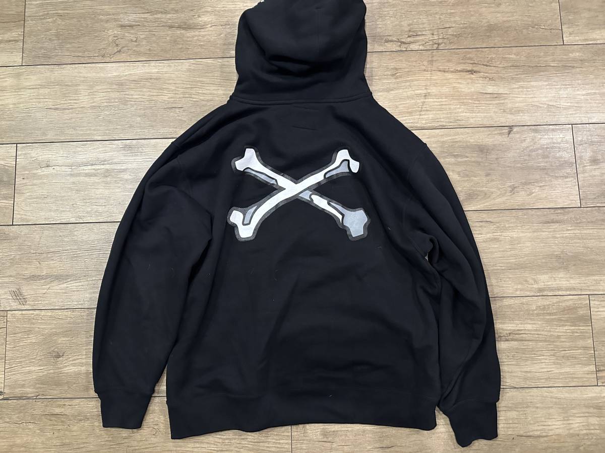 国内正規品 Lサイズ 22AW WTAPS X3.0 HOODY CTPL ダブルタップス パーカー フーディ クロスボーン Black 黒