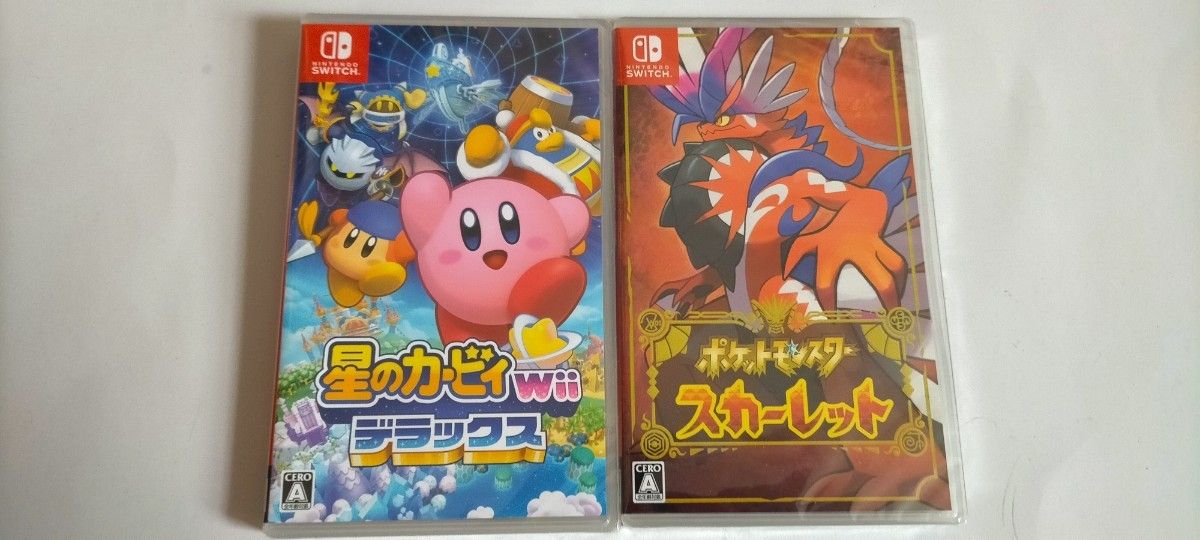 Nintendo Switch星のカービィWii デラックス&ポケットモンスター スカーレット