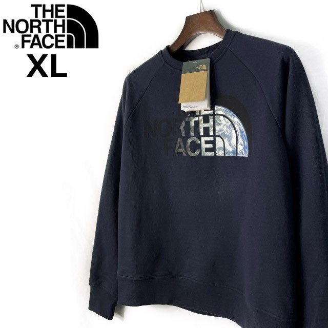1円~!売切!【正規新品】THE NORTH FACE◇W EARTH DAY CREW トレーナー