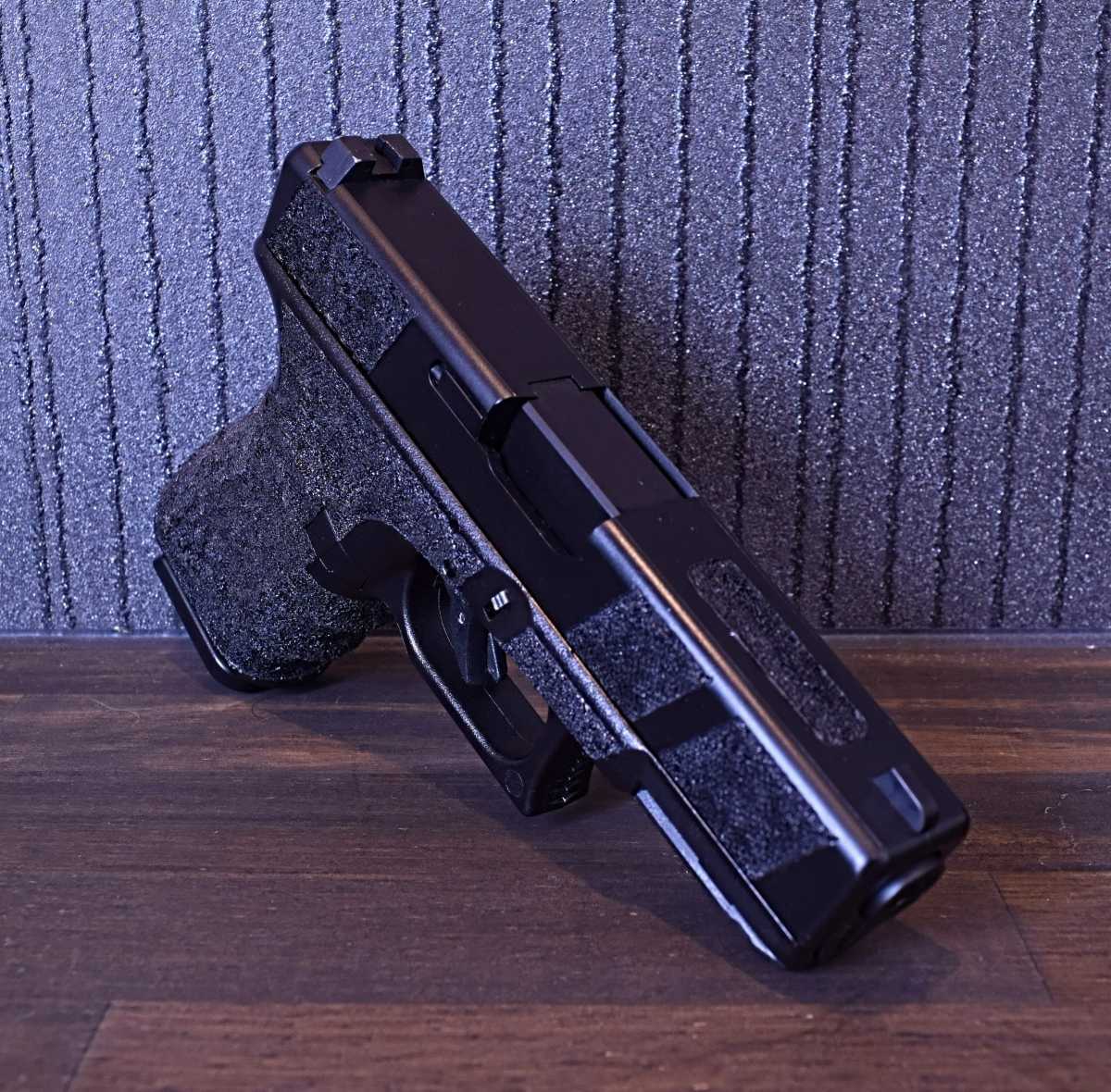 Arsenal Democracy BlackSide Glock Package オマージュ KJ works グロック G19 中古ベース (ステッピング加工 ガスガン GBB G17 マルイ