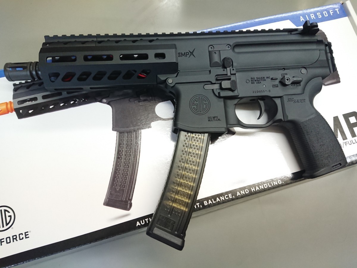 Sig Saure Pro Force 電動ガン MPX 初回限定版 刻印有り ストック無し