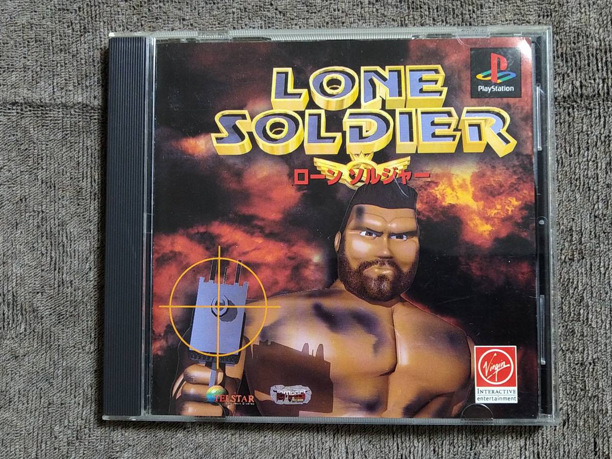 PS ローンソルジャー LONE SOLDIER ケース・説明書付き SLPS00322