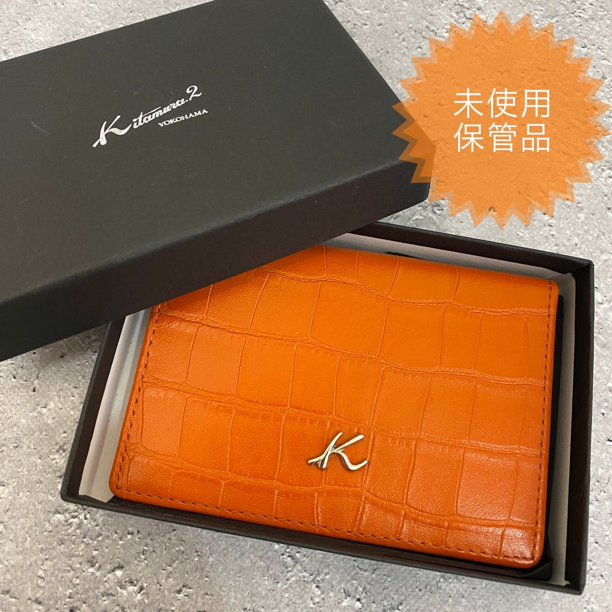 キタムラ kitamura 定期入れ パスケース ストラップ付き 美品 - 小物