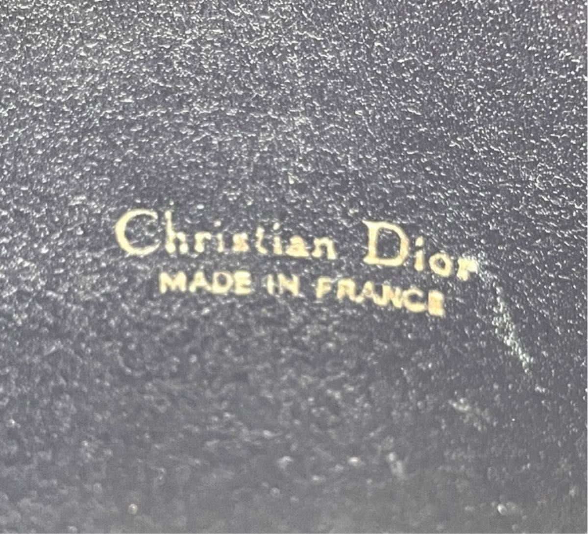 Dior／ポーチ･ネイビー／中古品 小物入れ(お値下げ不可)