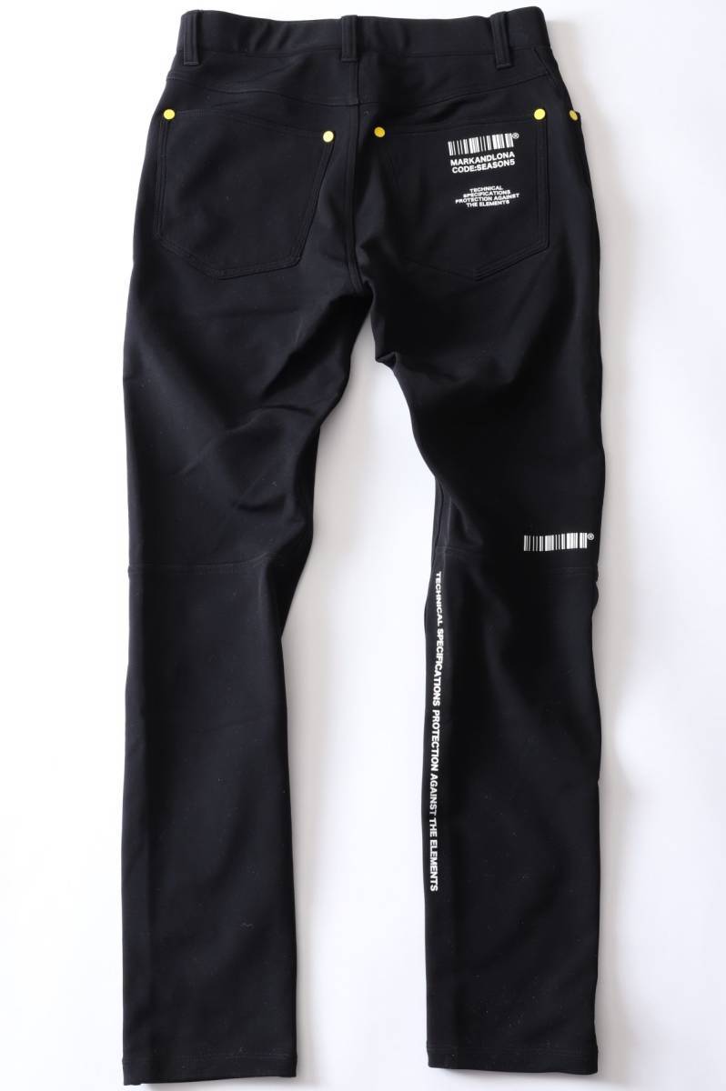 正規☆MARK&LONA マーク&ロナ☆CD5 SL TECH TROUSERS PANTS 裏起毛