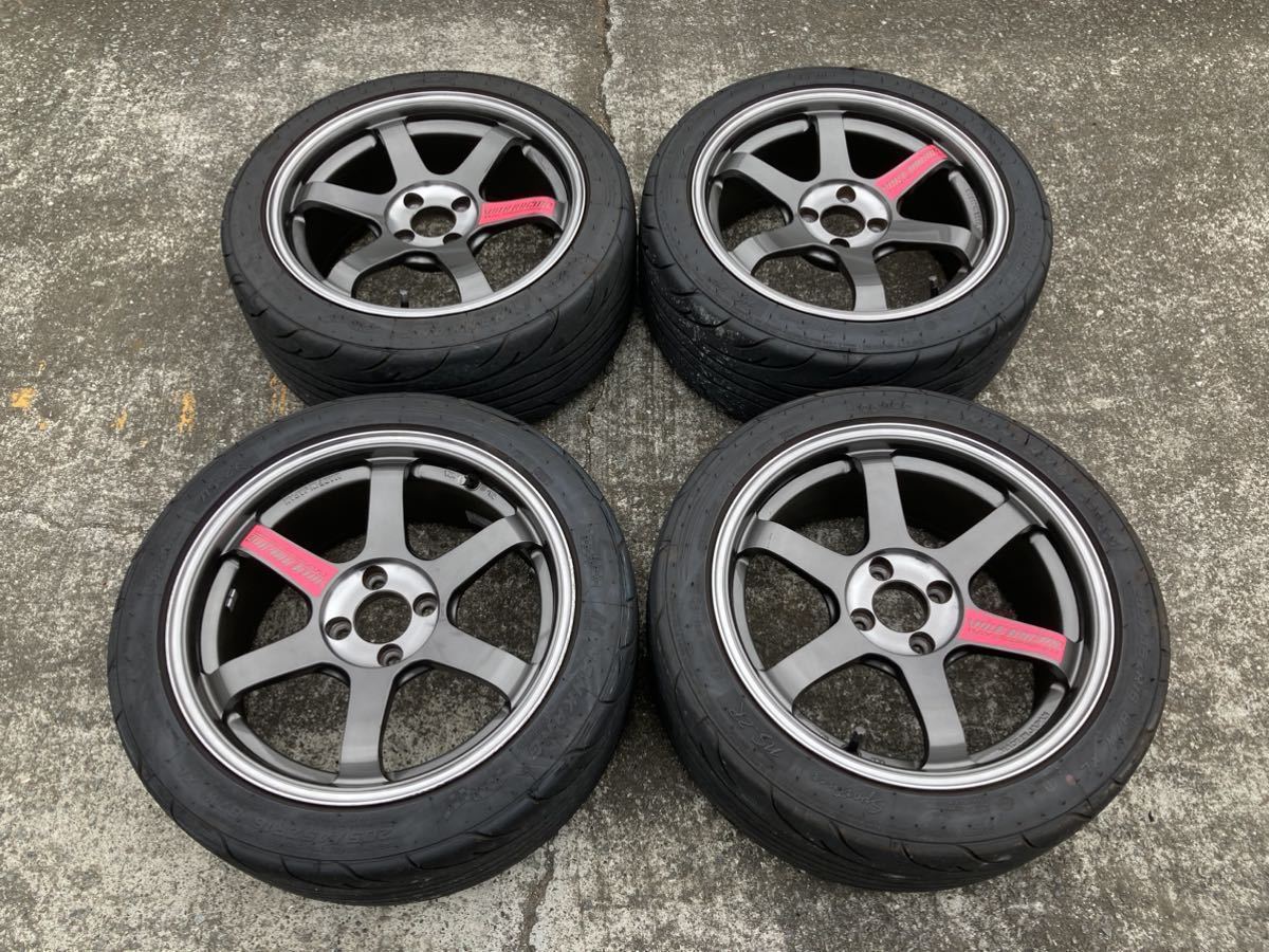 ヤフオク! - アバルト 595 (ABARTH) RAYS TE37 S...