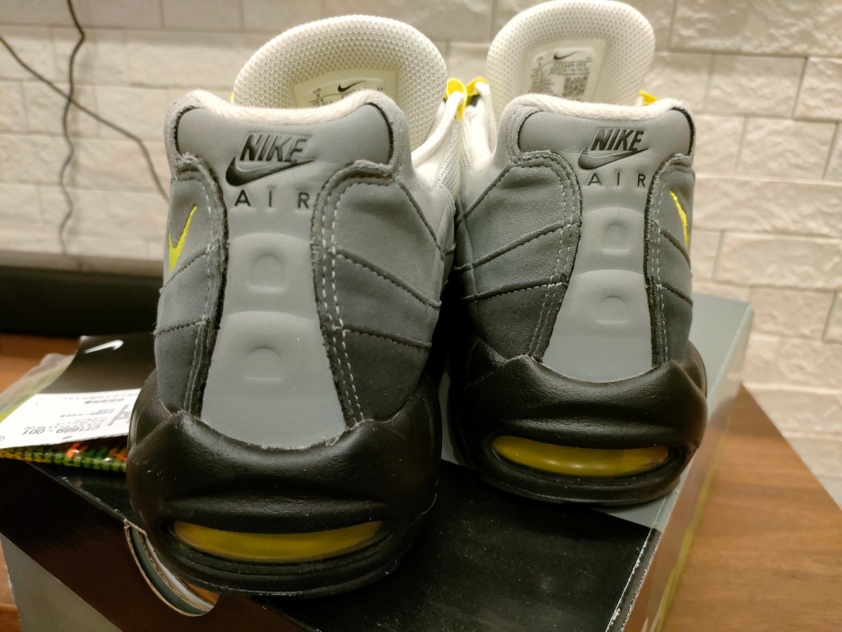 NIKE air max 95 OG イエローグラデ スニーカー ナイキ CT1689-001 箱 ...