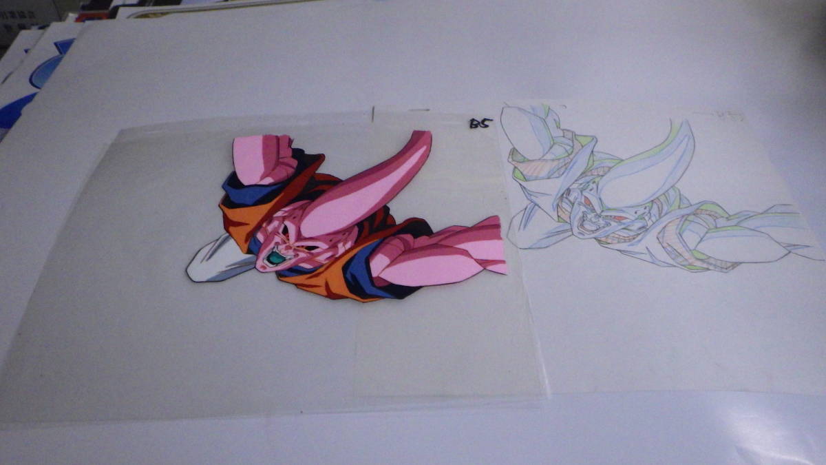CEL-3】☆セル画 ドラゴンボールZ チチ&孫悟飯 アニメ アニメ絵 CEL-3】☆セル画 ドラゴンボールZ チチ&孫悟飯 アニメ アニメ絵
