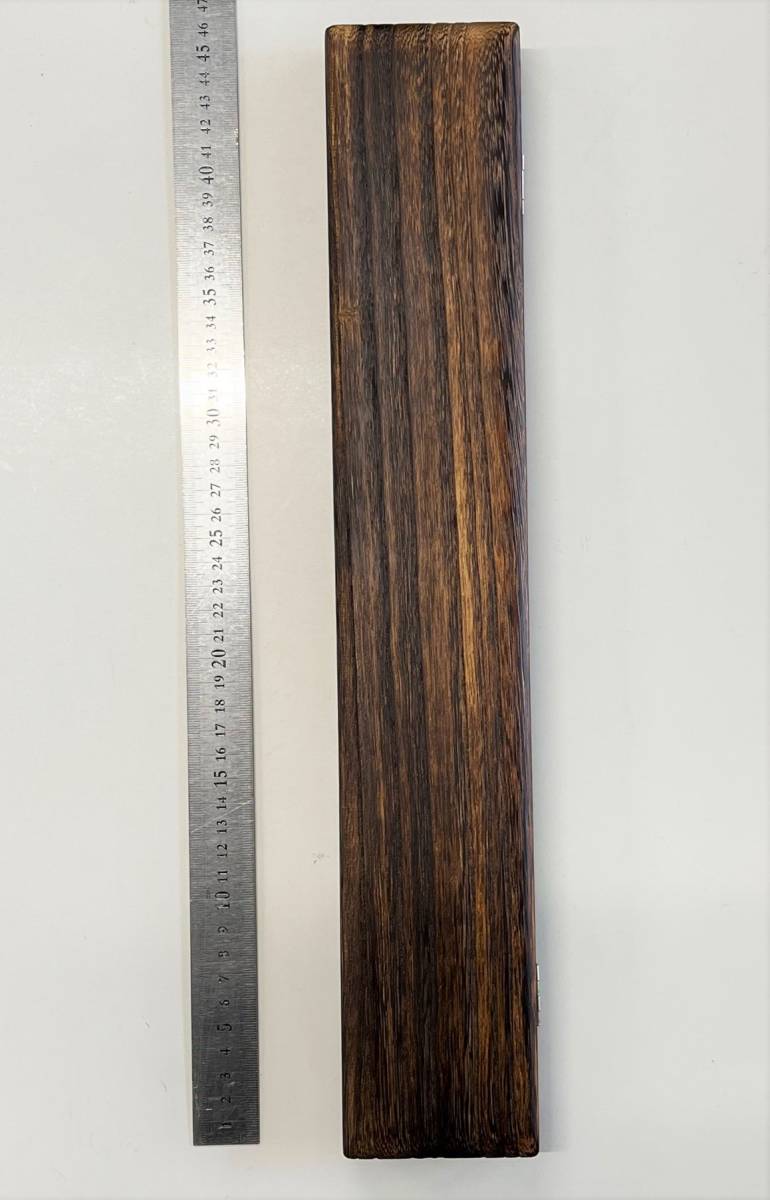 訳あり 桐浮き箱 22本収納 全長約45cm 奥約8cm 190ｇ hako45swk_画像1