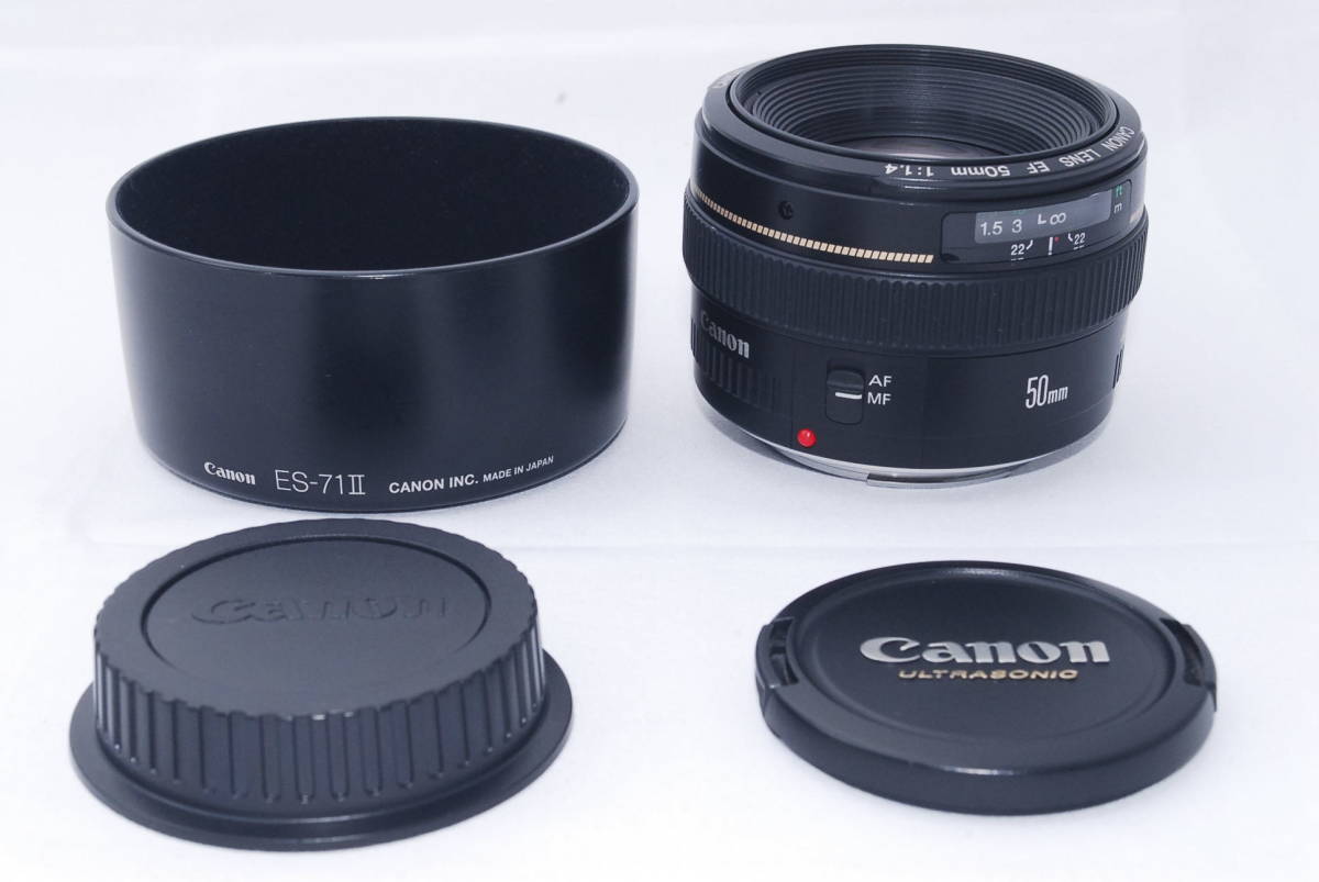 ジャンク】 #219 新品級☆キヤノン Canon 単焦点レンズ EF50mm F1.4