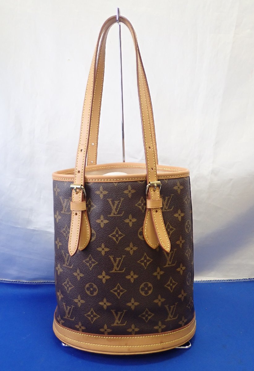 はとても ◎美品 LOUIS VUITTON ルイヴィトン バケットPM M42238