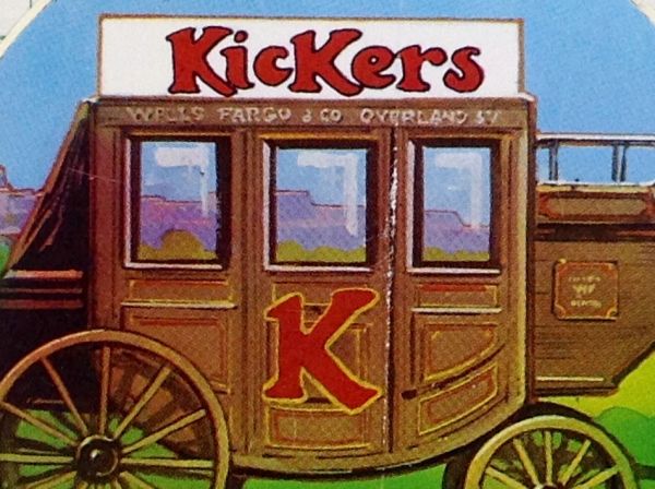 古いフランスのステッカー：Kickers 馬車 イラスト ビンテージ 車 +Da_画像2