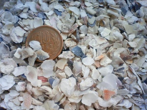 牡蠣殻チップ　　水質安定・濾過　　カキガラ　　２４キロ_画像1