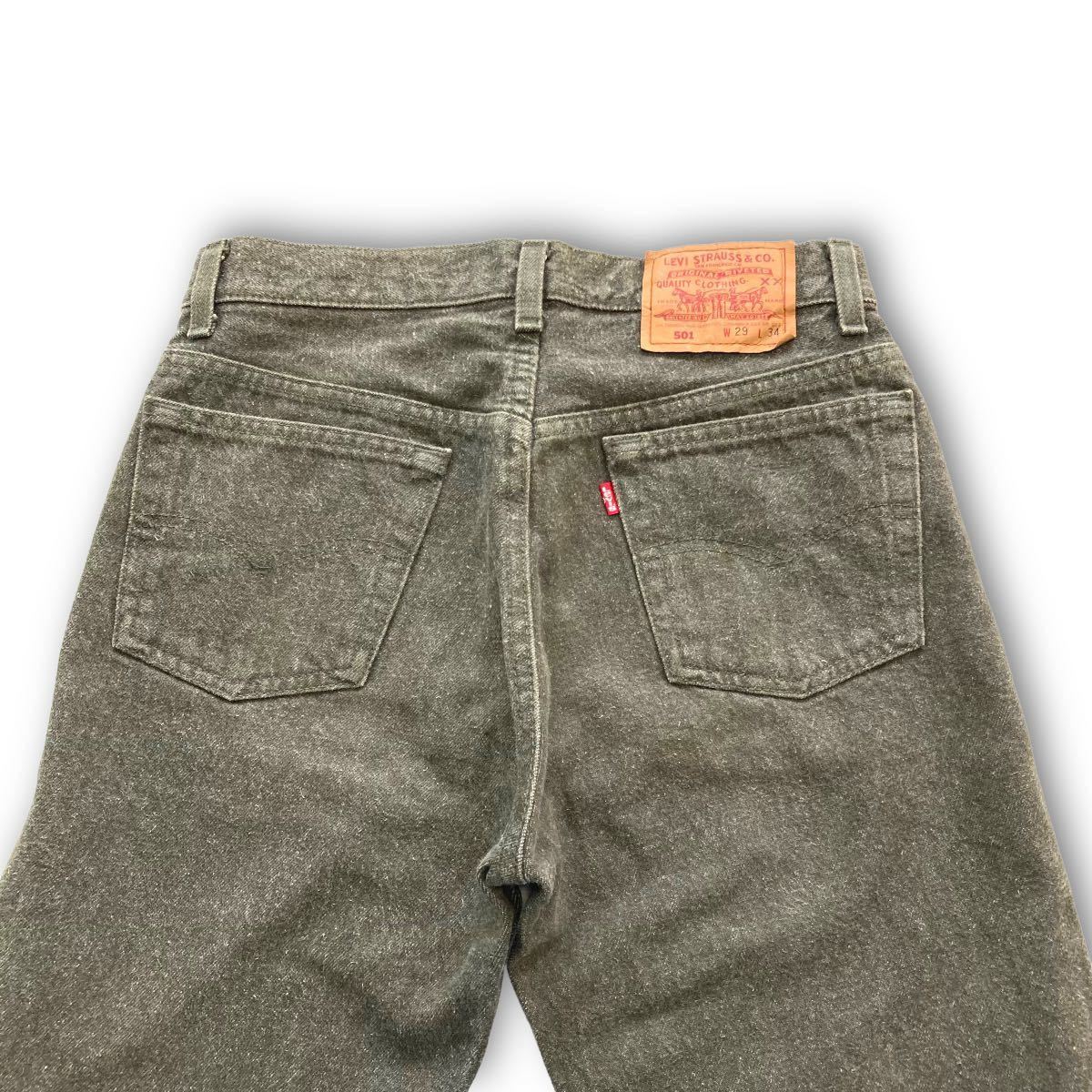 Levi's】90s リーバイス501 ブラックデニムパンツ USA製古着 LEVI'S 90