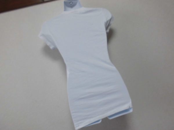 assk482☆　■■HANNAM■■　半袖プリントTシャツ　トップス　クルーネックTシャツ　白　Sサイズ　綿100％　アメリカ製_画像10
