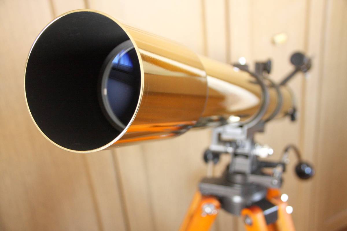 * beautiful goods *VIXEN CUSTOM-80M BRASS brass made telescope 