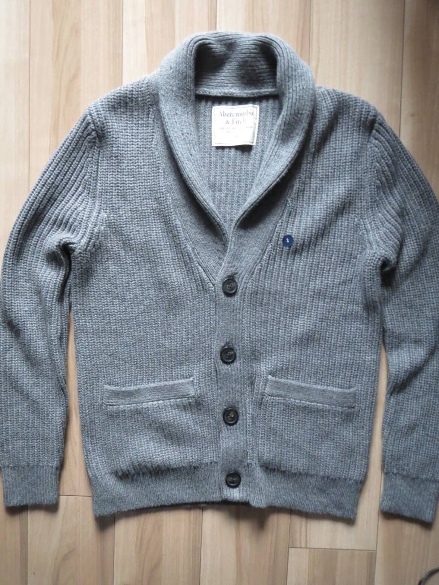 Abercrombie&Fitch cardigan Abercrombie & Fitch knitted jacket gray 