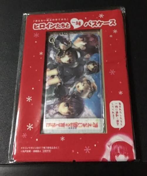 【匿名配送】 ドラゴンマガジン7月号 冴えない漢書の育てかた パスケース 新品未開封 深崎暮人_画像1