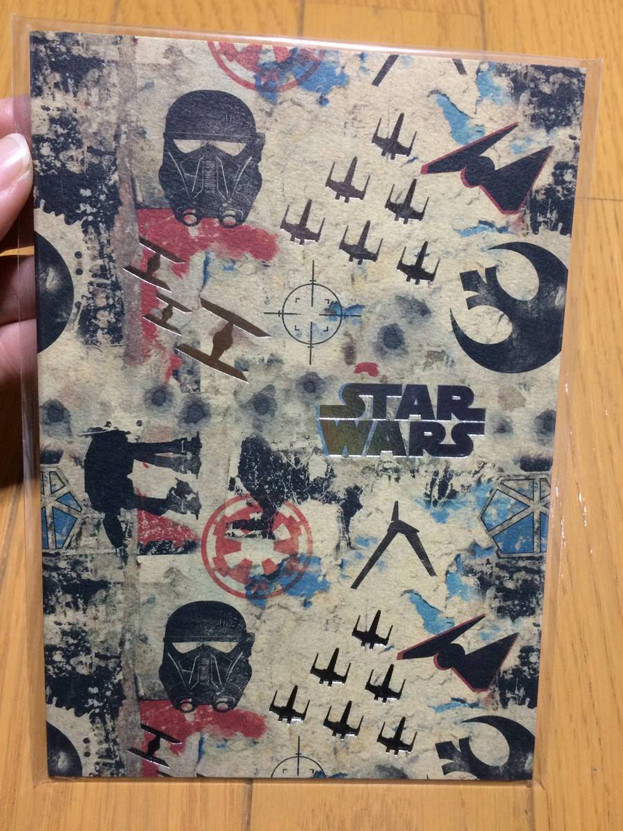 STARWARS スターウォーズ クラフトノート B6 新品②_画像1