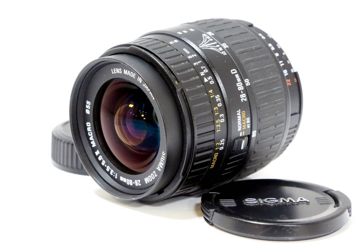 本物保証! sigma シグマ lenz レンズ f3.5-5.6 28-80mm - 通販 - markiz.uz