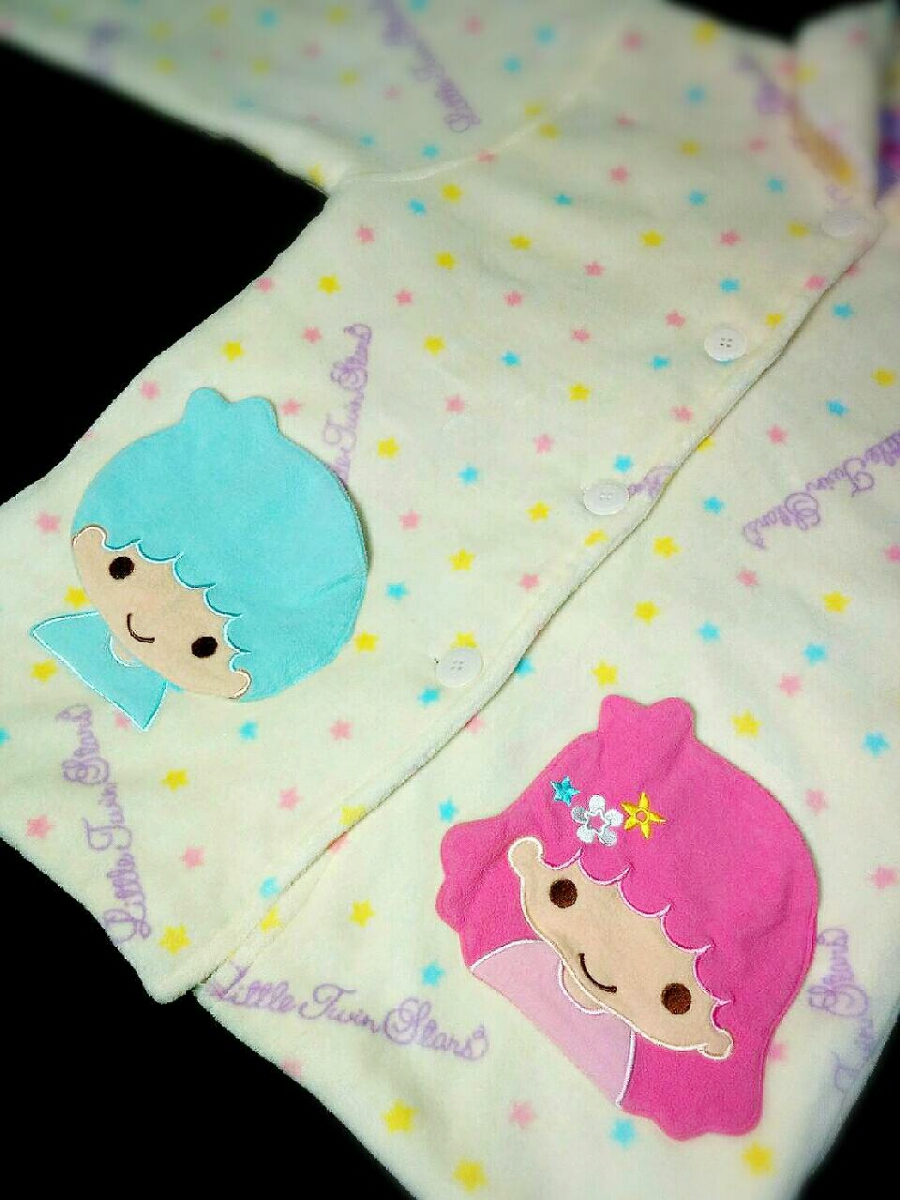 ki Kirara *2010 year M size face pocket is ... part shop put on pink room wear Little Twin Stars pyjamas Sanrio SANRIO