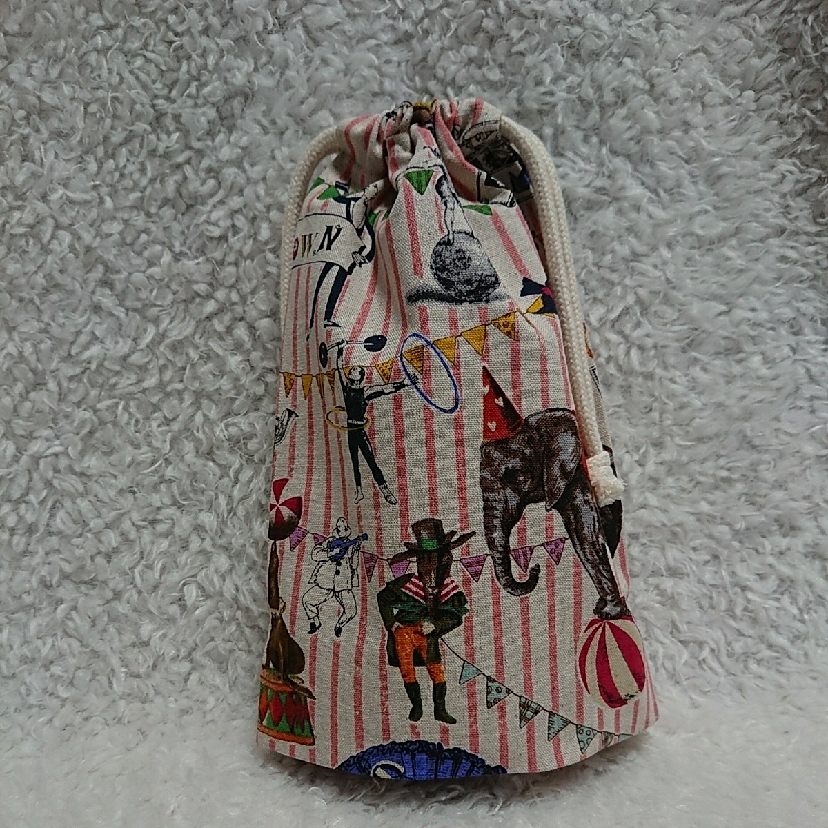 * hand made * lunch sack!No,141 circus 