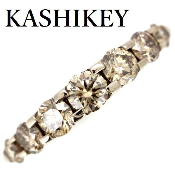 カシケイ ネイキッド ブラウン ダイヤモンド リング 1.00ct K18BG 11号_画像2