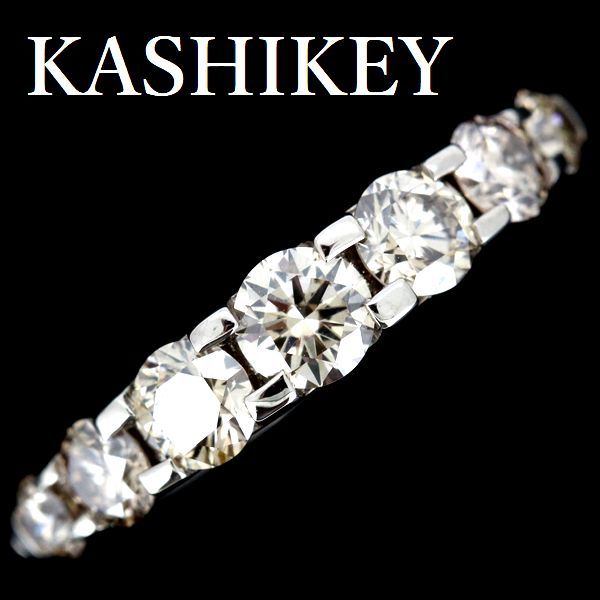 カシケイ ネイキッド ブラウン ダイヤモンド リング 1.00ct K18BG 11号_画像1