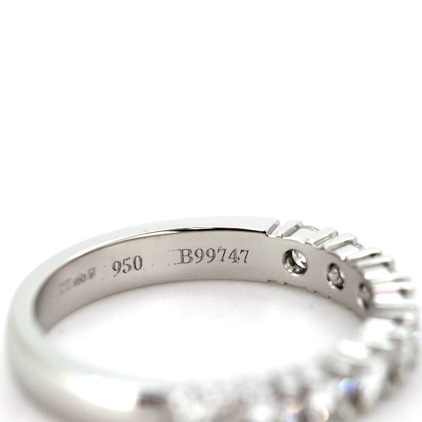  De Beers diamond Eternity - ring Pt950 12.5 number 