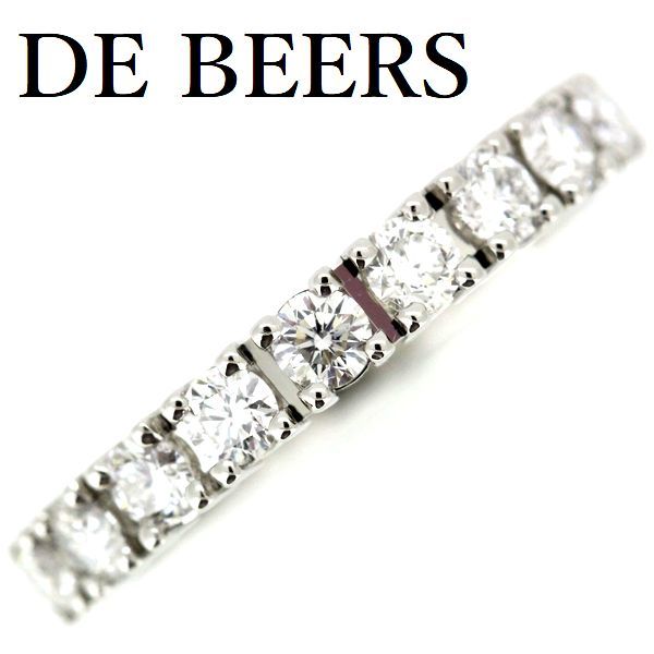  De Beers diamond Eternity - ring Pt950 12.5 number 