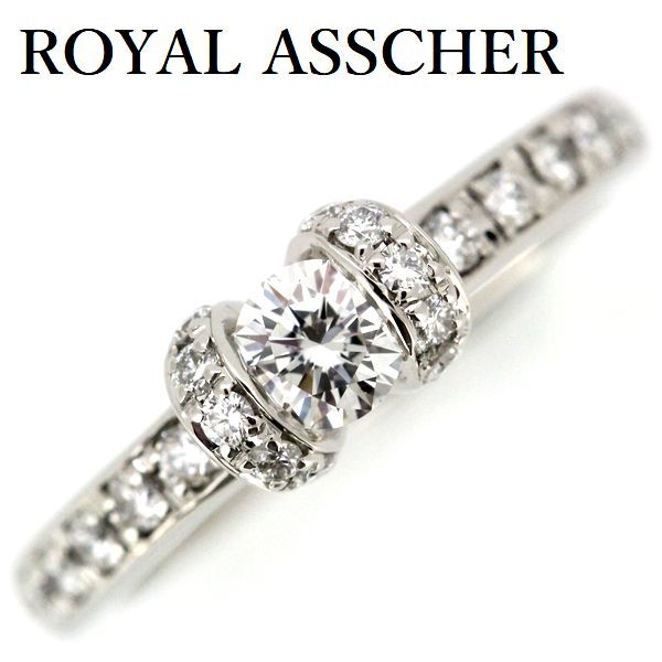 ロイヤルアッシャー ダイヤモンド 0.21ct リング Pt900 | www.judiciary.mw