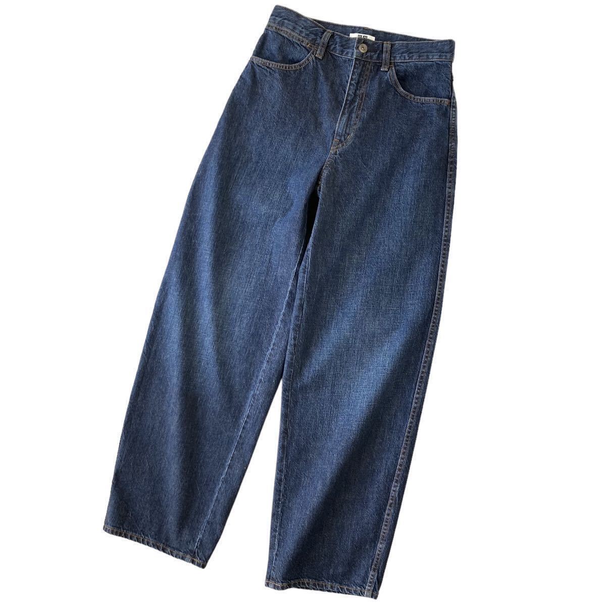 UNIQLO U ワイドフィットカーブジーンズ/丈標準76㎝/425520/ハイ UNIQLO U ワイドフィットカーブジーンズ/丈標準76㎝/425520/ハイ