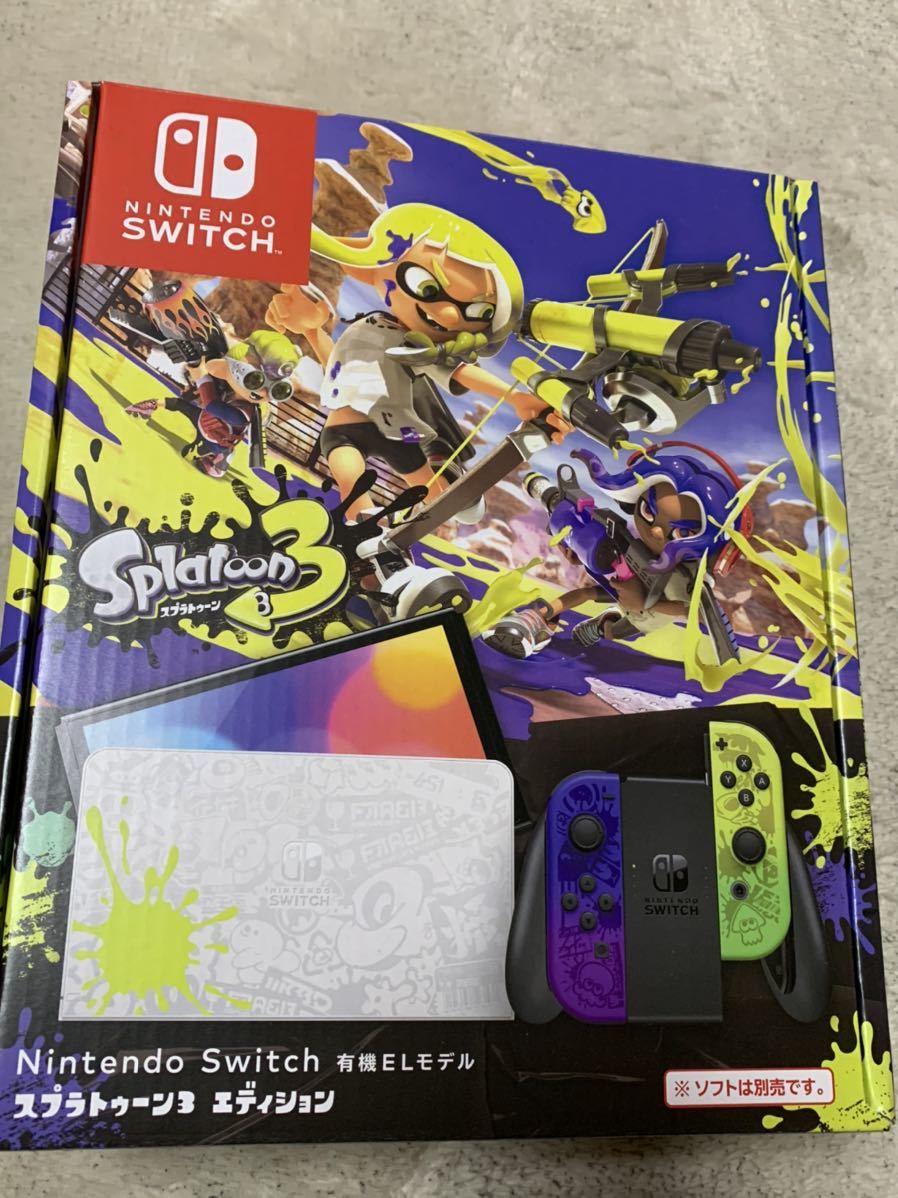 新品未使用] Nintendo Switch スプラトゥーン3エディション