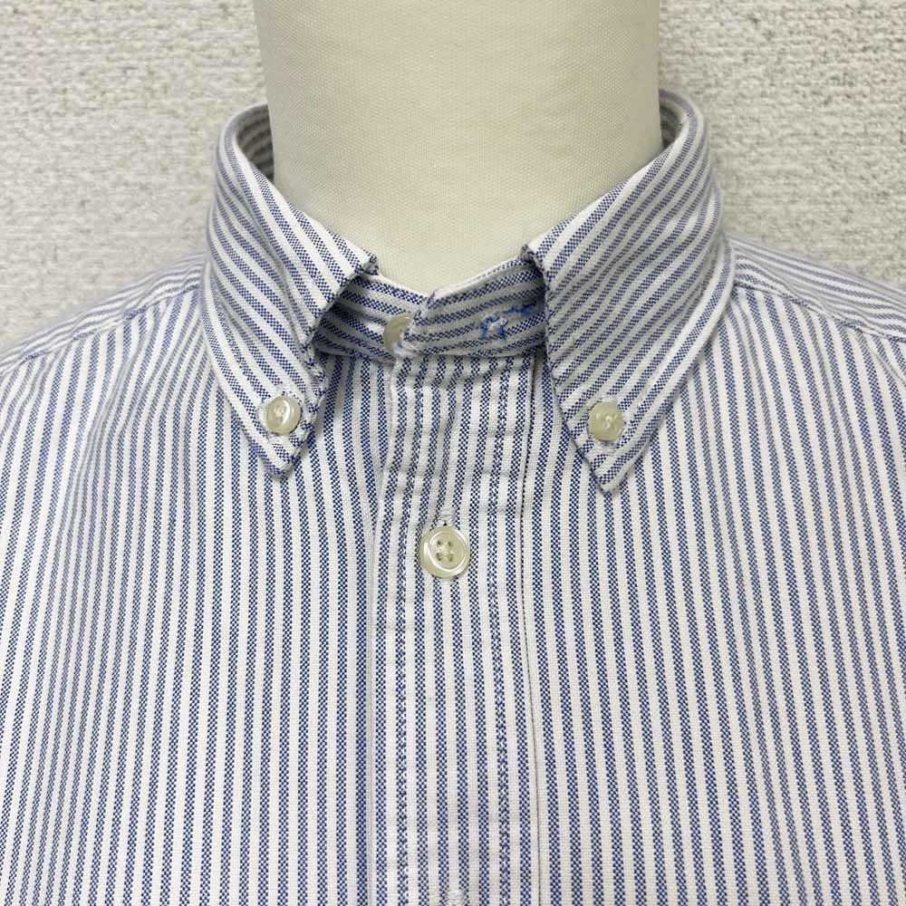 新品 POLO RALPH LAUREN ポロラルフローレン オックスフォードシャツ ボーイズ Mサイズ ブルーストライプ_画像4