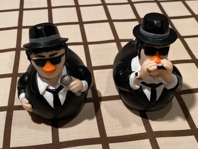 －即決－　◆ラバーダック/Rubber Duck◆ Jake & Elwood 【ブルースブラザーズ/The Blues Brothers】2体セット