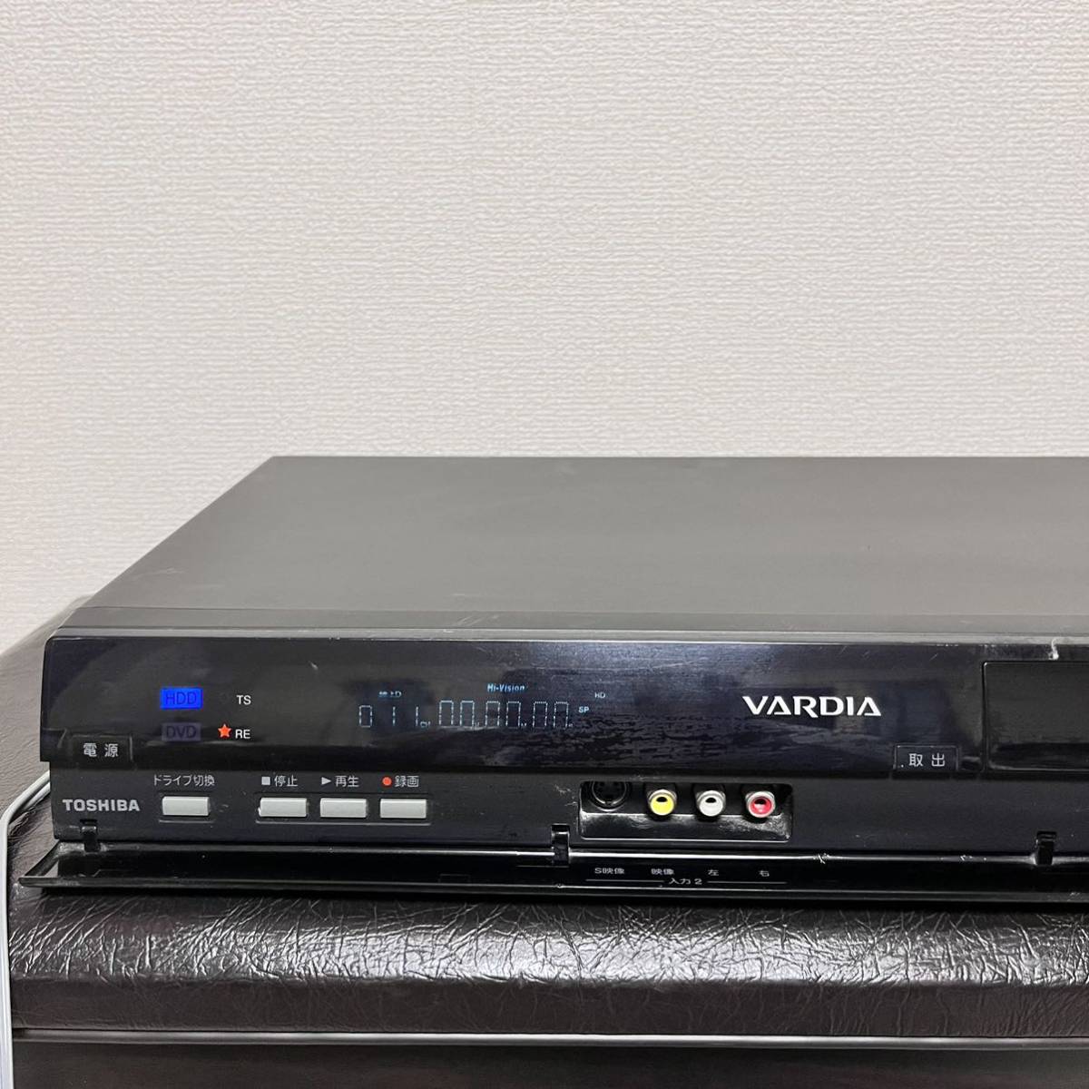 TOSHIBA 東芝 VARDIA HDD ブルーレイレコーダー DVDレコーダー RD-E1005K 2010年製の画像3