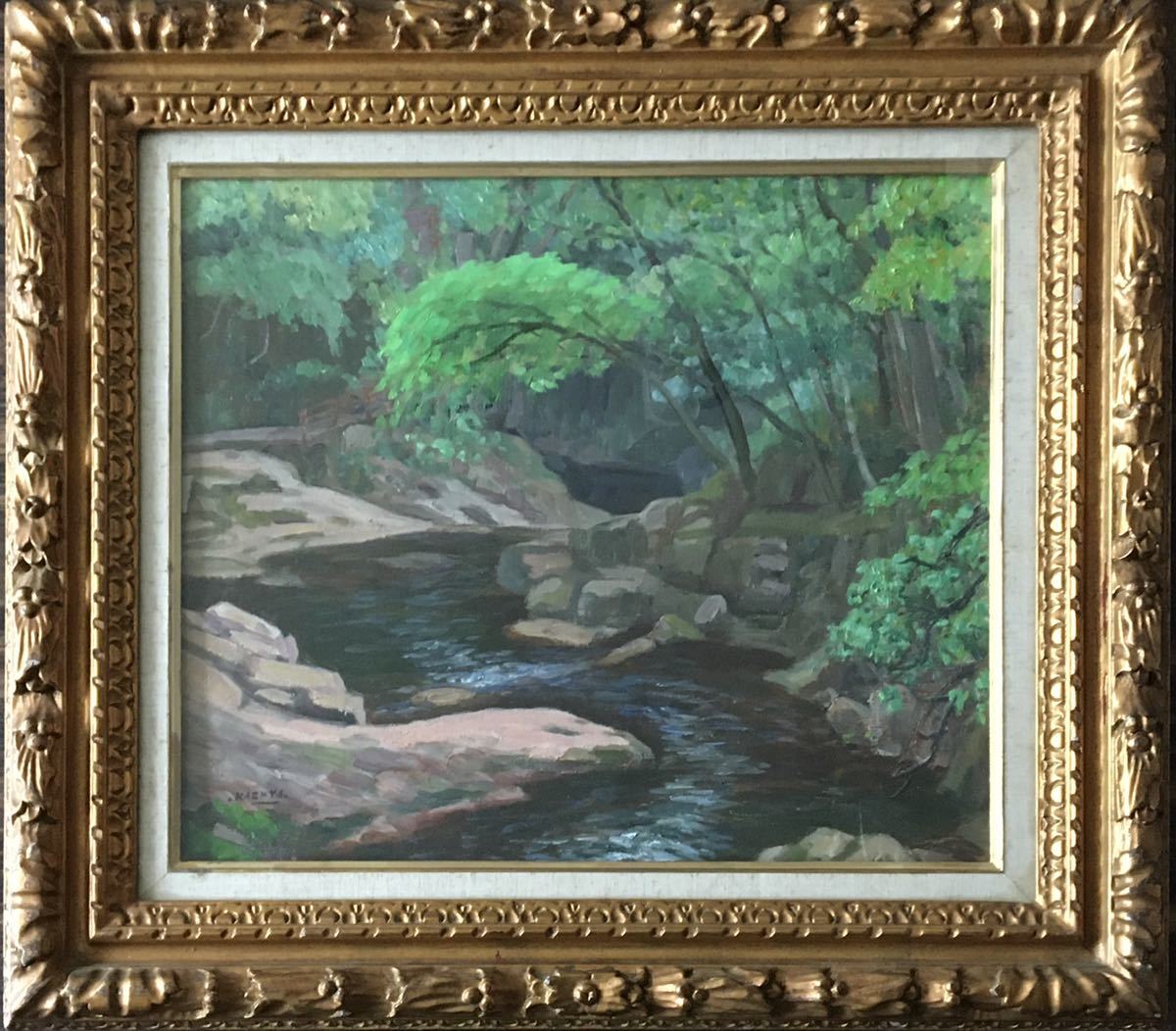 Yahoo!オークション - 油絵 風景画 サイン有り KAZUYA 油彩 10号 Yahoo!オークション - 油絵 風景画 サイン有り KAZUYA 油彩 10号