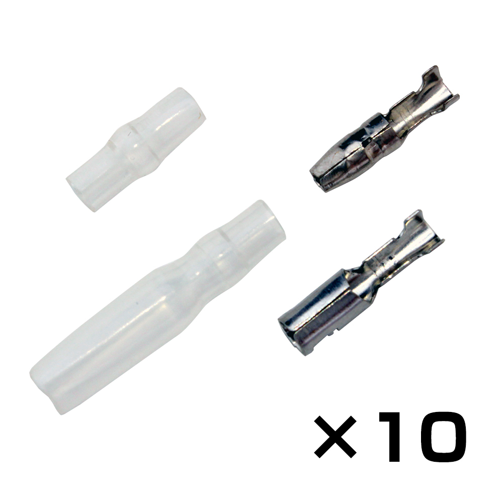 8986(10 set ) connector terminal set 4.0mm (0.3~1.25sq) male / female isolation sleeve attaching 