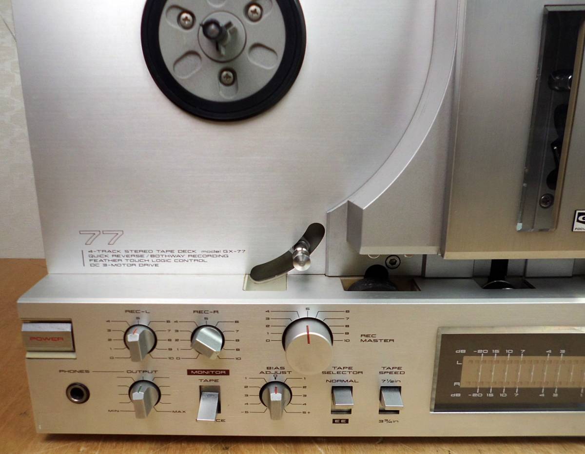 ☆即決!! AKAI GX-77 オープンリールデッキ アカイ 赤井電機 ☆即決!! AKAI GX-77 オープンリールデッキ アカイ 赤井電機