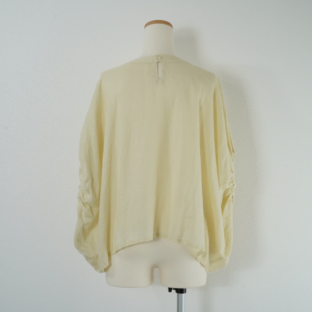 LOISIR lower z.-rulinen короткий рукав gya The - блуза tops cut and sewn пастель крем желтый 