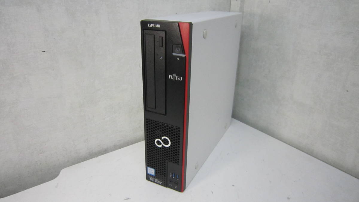 4448☆FUJITSU ESPRIMO D588/VX Core i5-8500 HDD/無メモリ/4GB BIOS