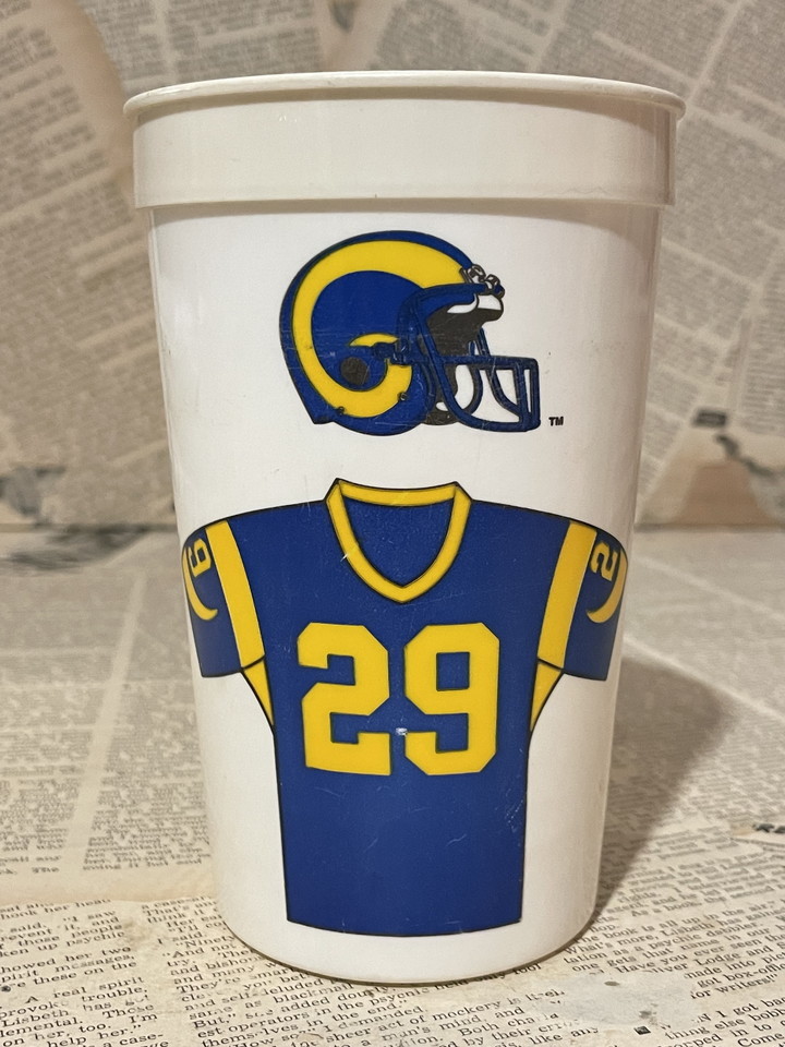 ☆1970年代/プラスチックカップ/アメフト/ラムズ/ICEE/即決ビンテージUSA/NFL/Plastic Cup(70s/Rams) OC-033_画像2