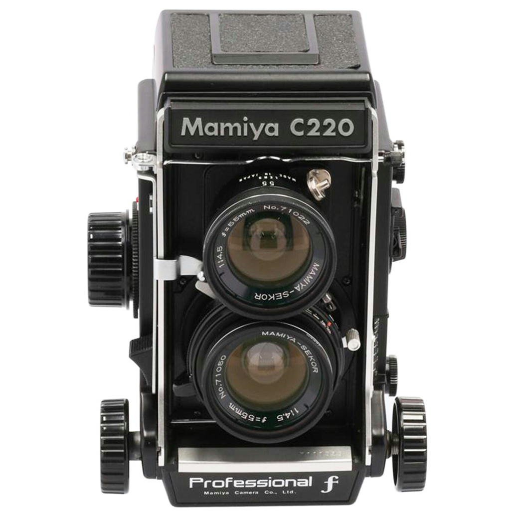 ☆超目玉】 ボディ Mamiya Mamiya C220 pro Pro 二眼レフカメラ 80mm