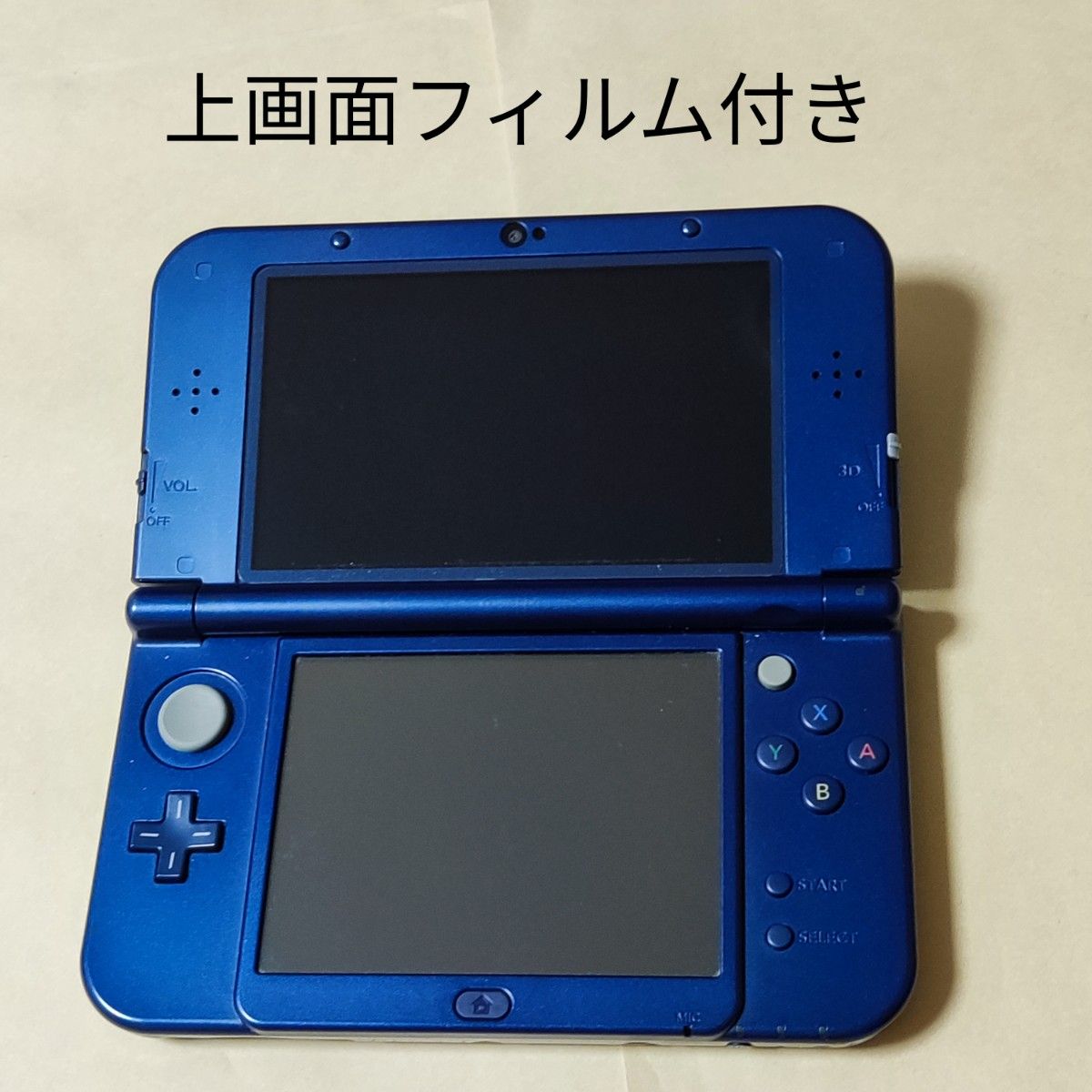 本体のみ Newニンテンドー3DS LL メタリックブルー タッチペン互換・SD