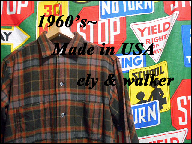 ☆好配色のチェックが◎☆Made in USA製アメリカ製ely&walkerエリー